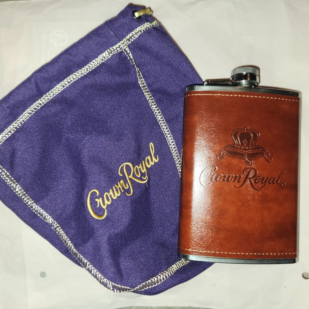 Brown Leather Case with Gold Embossing
